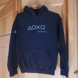 Original Playstation 2 Black youth hoodie SZ S